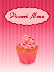 dessert menu