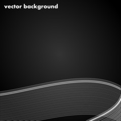 Vector black technical background