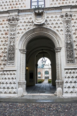 Palazzo dei Diamanti (Diamond Palace) in Ferrara, Italy