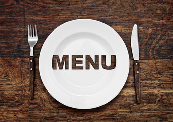 Menu-Teller