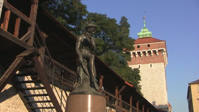 Monument of Prometheus, Krakow, Poland