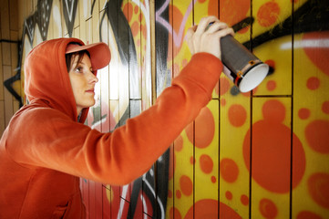 Grafitti artist
