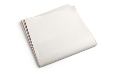 Blank Newspaper