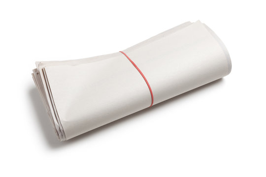 Blank Newspaper Roll