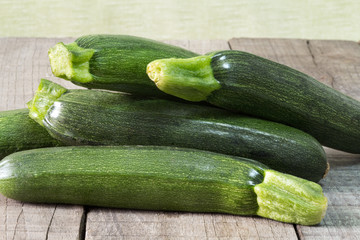 raw zucchini