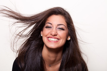 Fototapeta premium Best smile is a real smile