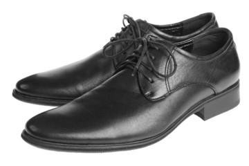 black man's  shoes