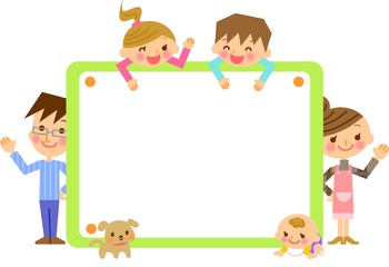 家族　フレーム