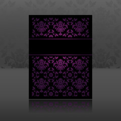 Pattern, ornament floral lilac