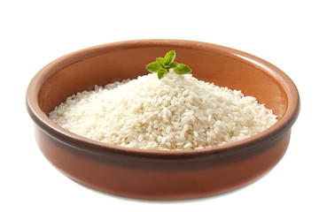 Risotto with coriander