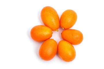 Kumquat in orange