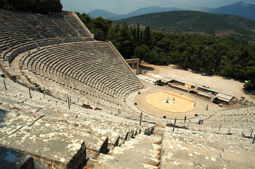 Epidaurus Theatre , Greece
