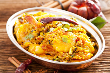 Garnelen in Masala Fry
