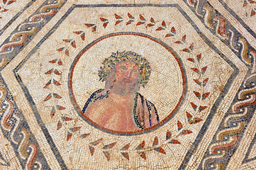 Mosaico romano, Júpiter, Itálica