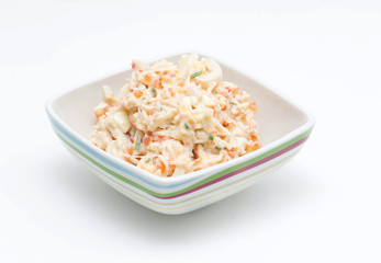 Salad with mayonnaise