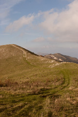 Fototapeta premium Sentiero di montagna - Appennino Marchigiano