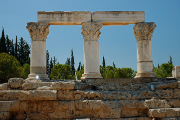 Obraz premium Ancient Corinth , Greece