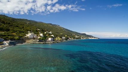 Obraz premium village corse (lavasina)