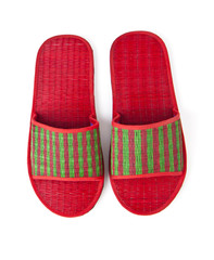 Beach shoes isolated