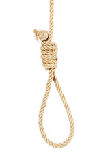noose isolated on white background