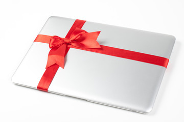 Silver Laptop Gift