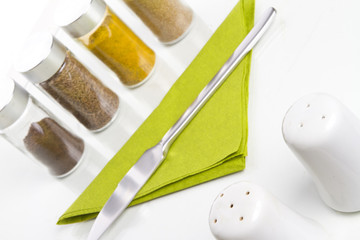 different spices