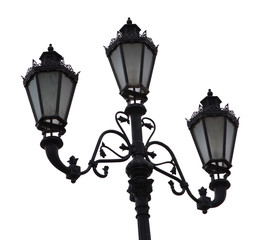 Fototapeta na wymiar Ornate street lamp