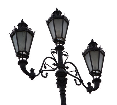 Ornate street lamp