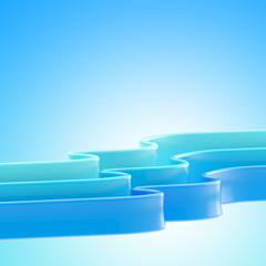 Abstract blue copyspace background