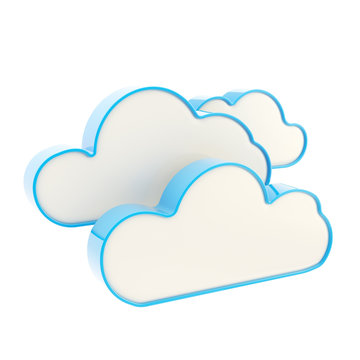 Cloud computing technology icon