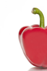 Paprika rot, Seitenansicht