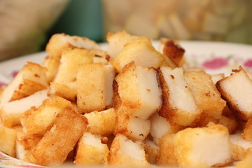 Mix flour fried radish, Like Pad Thai