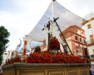 Cruz de Mayo, procesión de niños