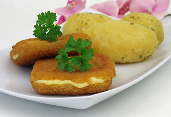 Emmentaler gebacken