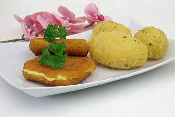 Emmentaler gebacken
