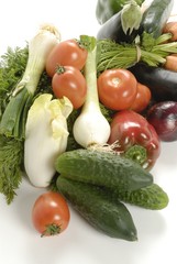 Bodegón con verduras