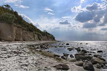 Fototapeta na wymiar Strand bei Gollwitz, Insel Poel, Ostsee