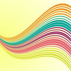 Abstract Lines Background.