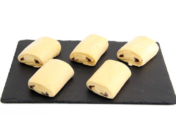 Pains au chocolat frais