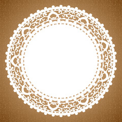 Vector background with napkin