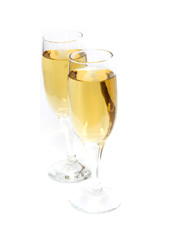 Two glasses of wine