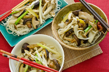 chinese mushroom stir fry's