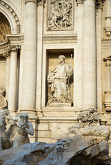 Trevi Fountain, one of the most famous in the world