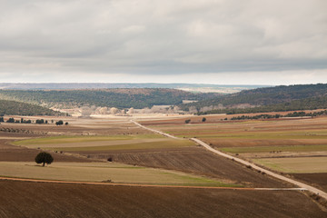 Obraz premium Castilian fields