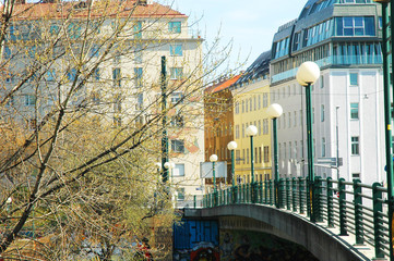 Un ponte a Vienna, Austria