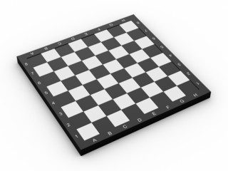 Empty chess board