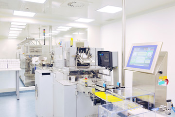 medical factory and production indoor