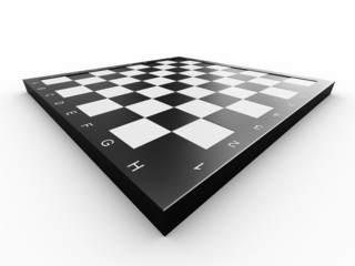 Empty chess board