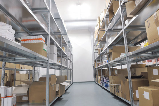 medical factory  supplies storage indoor