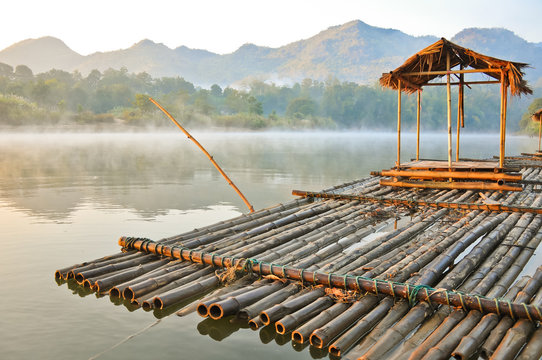 Travel To Kwai Noi River, Kanchanaburi ,thailand